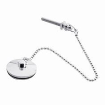 Chrome Bath Plug & 18inch Chain Chrome Bath Plug & 18inch Chain