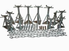 Complete Siting Kit for Concrete Base 12 Axel Pack