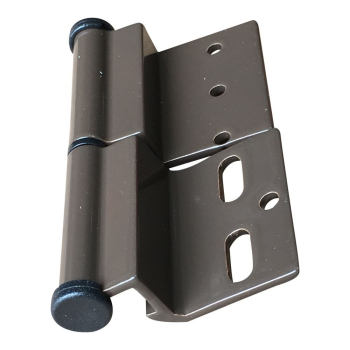 Brown Ellbee static door hinge (Left hand) Single