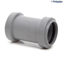 Polypipe 32mm Grey Straight Coupling Push Fit WP25G