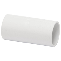 Polypipe 21.5mm Overflow Straight Connector White