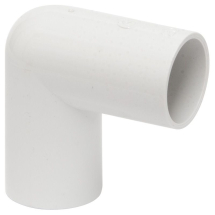 Polypipe 21.5mm Knuckle Bend White