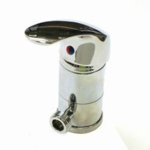 Caravan Shower Tap with 1/2inch Swivel Outlet & 10mm Tails